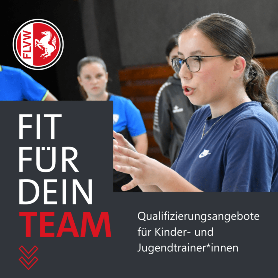 Qualifizierungsangebote für Kinder- und Jugendtrainer*innen