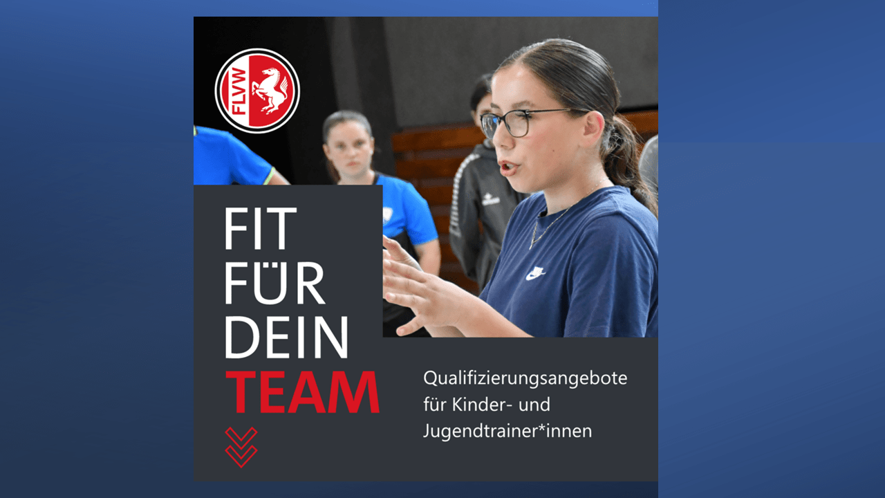 Qualifizierungsangebote für Kinder- und Jugendtrainer*innen